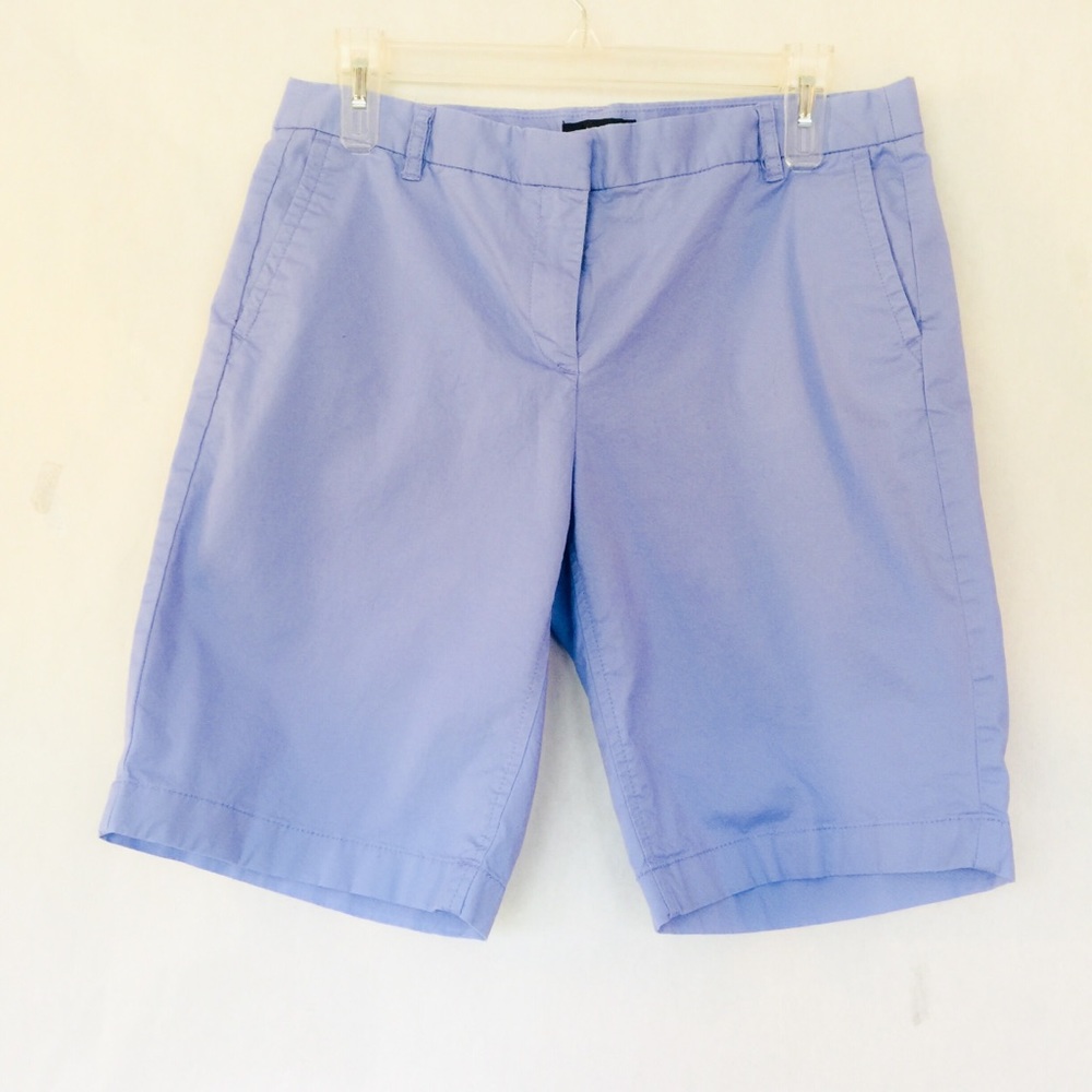 J. Crew Lavender Bermuda Shorts